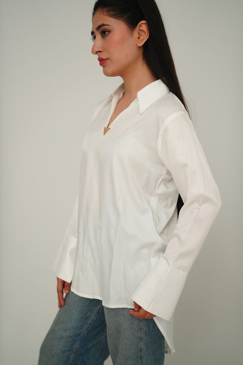Metal Detail Shirt — alternate view