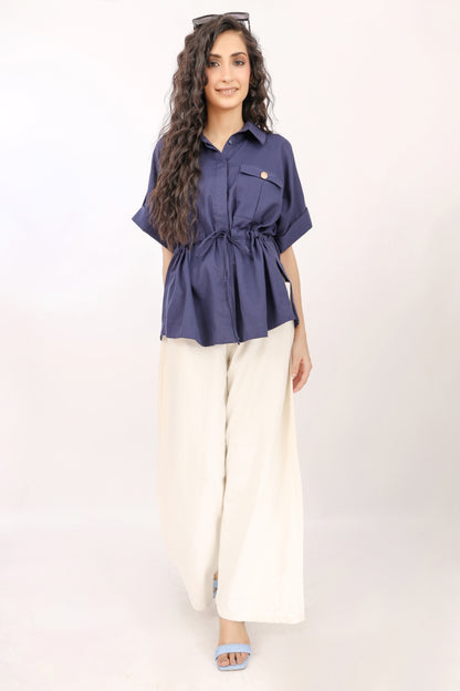 Cinched Waist Top