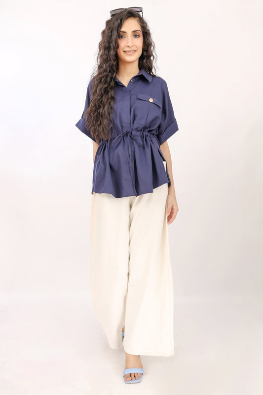 Cinched Waist Top