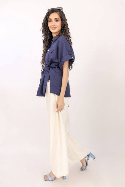 Cinched Waist Top