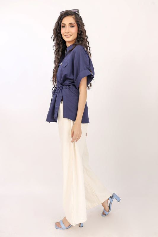 Cinched Waist Top