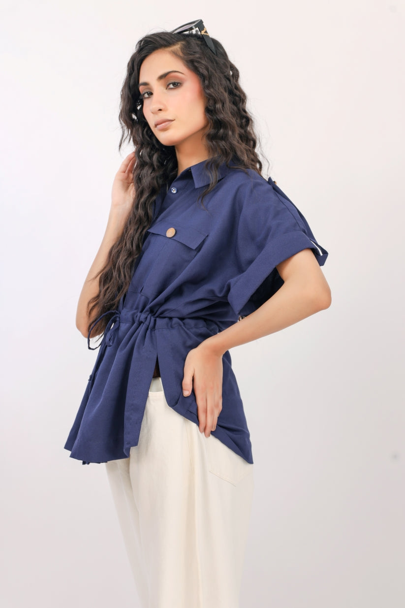 Cinched Waist Top
