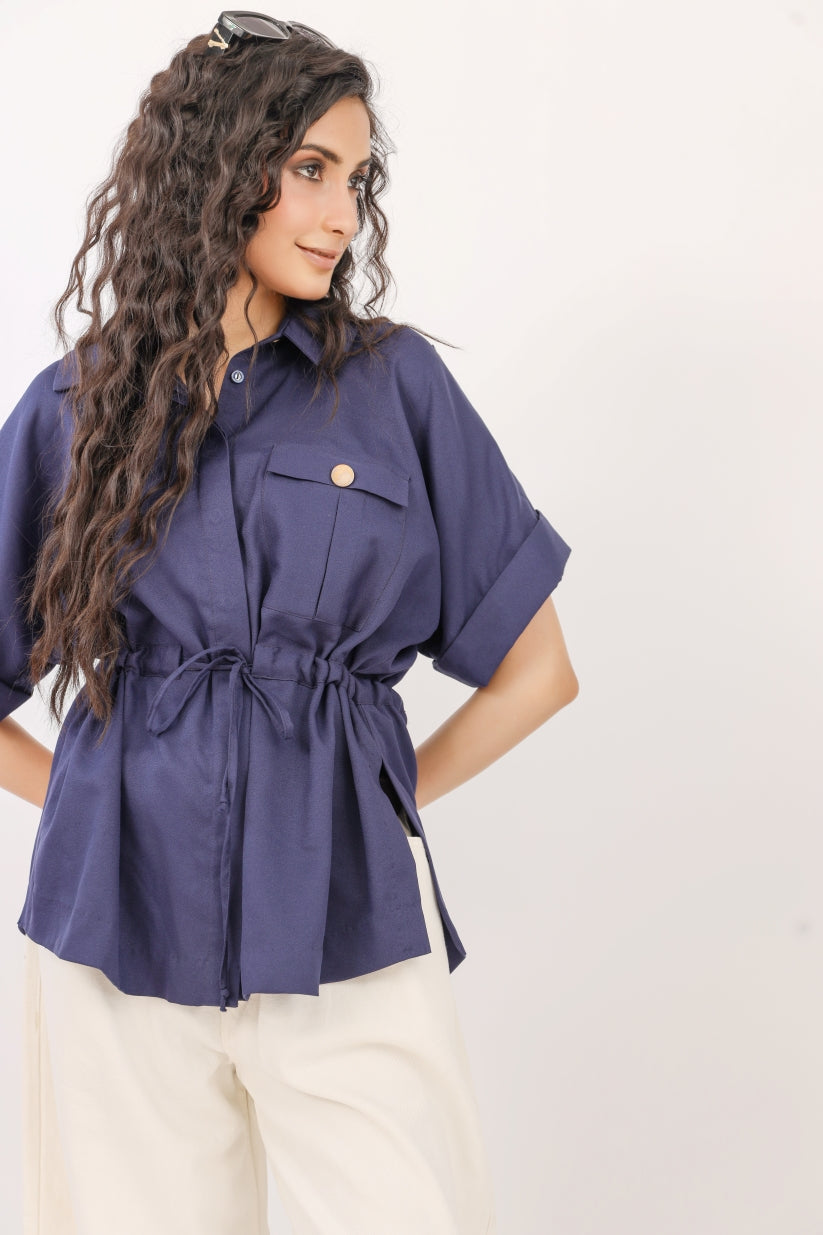 Cinched Waist Top