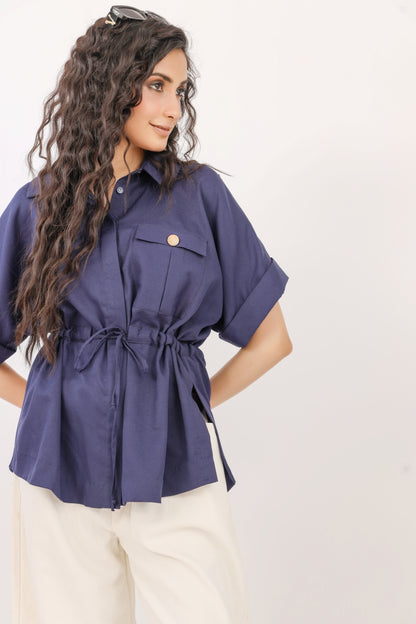 Cinched Waist Top