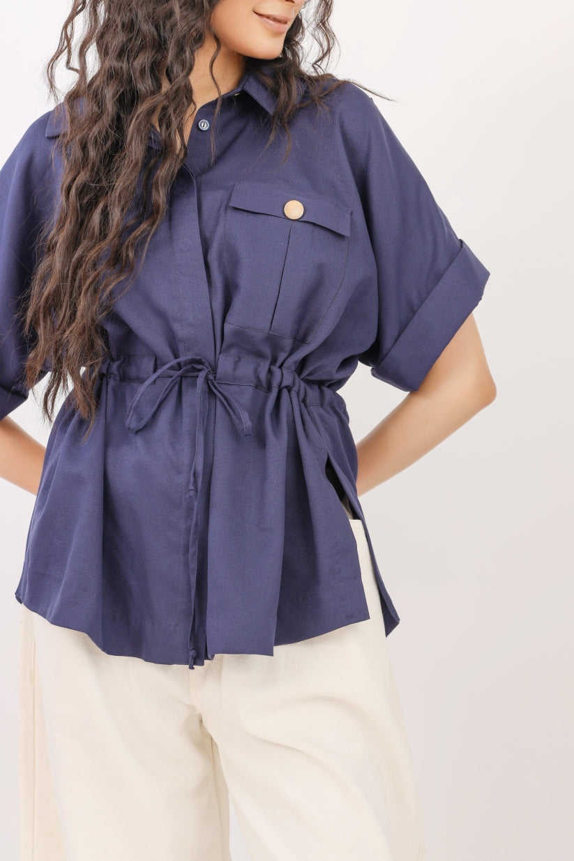 Cinched Waist Top