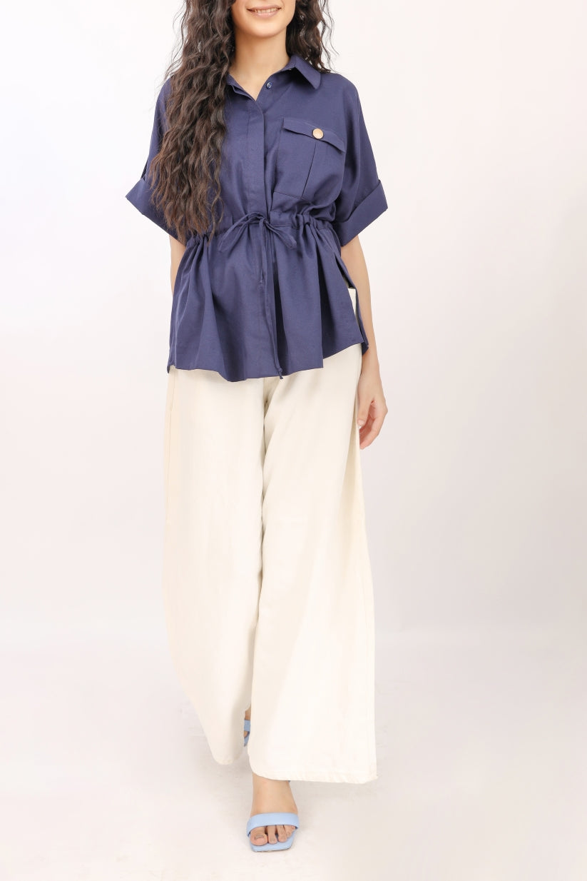 Cinched Waist Top