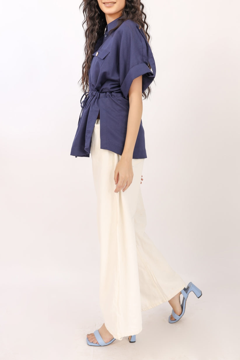 Cinched Waist Top