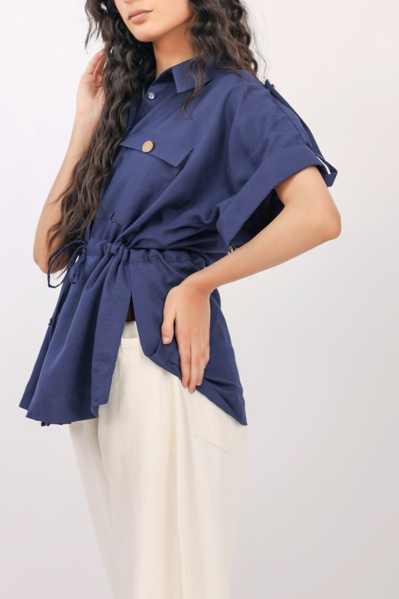 Cinched Waist Top