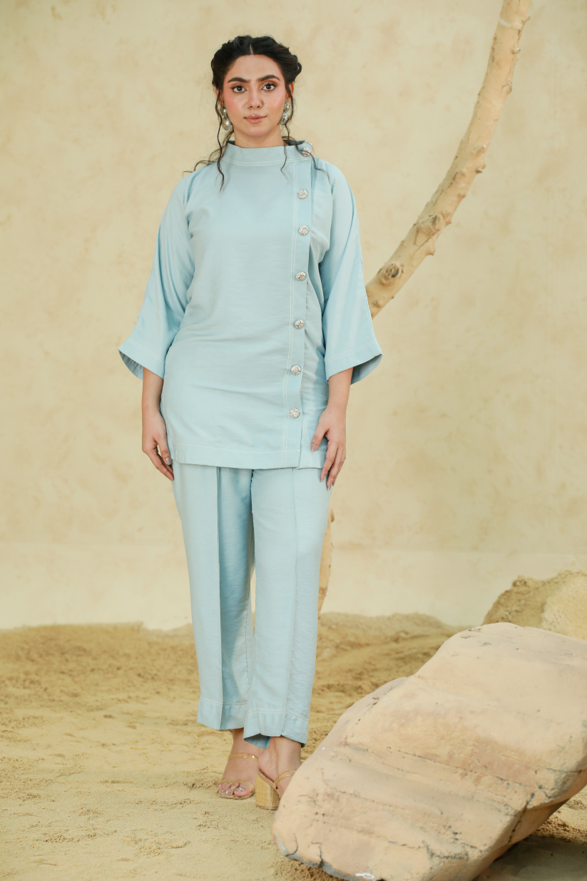 Side Button Placket Set