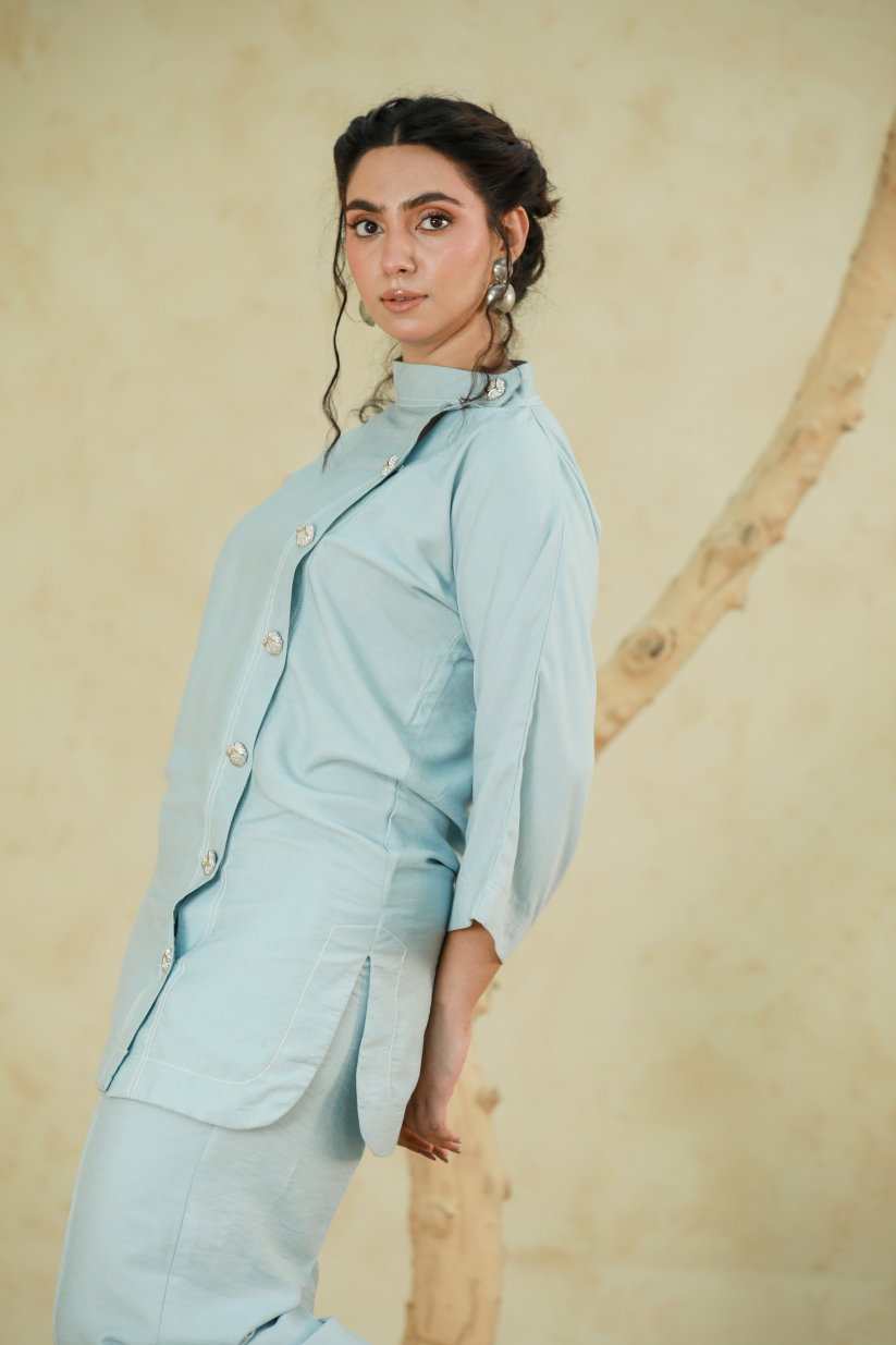 Side Button Placket Set