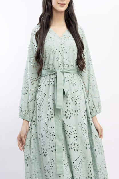 Schiffli Dress