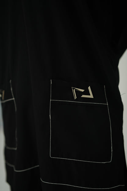 Front Pocket Set with metal details