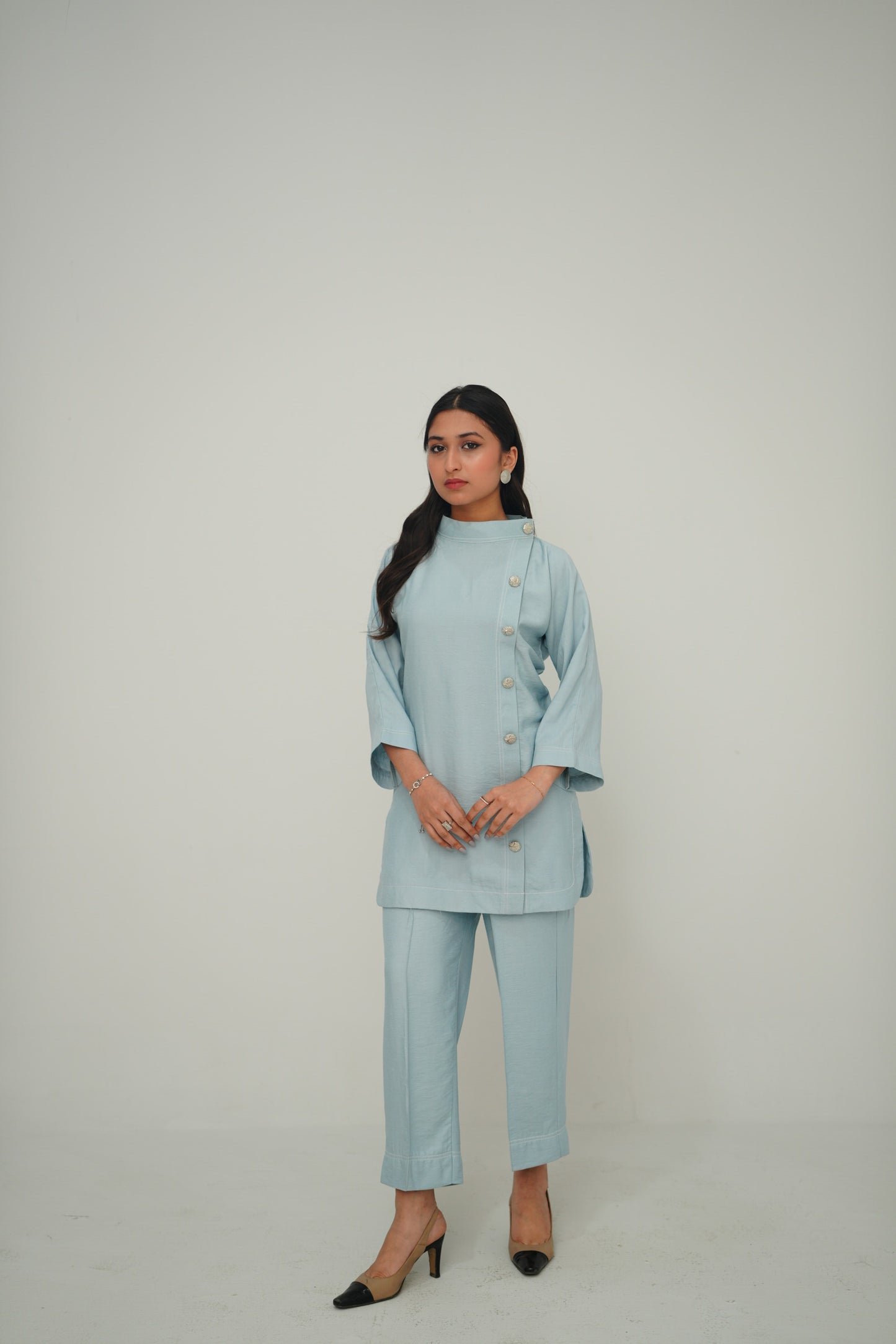 Side Button Placket Set