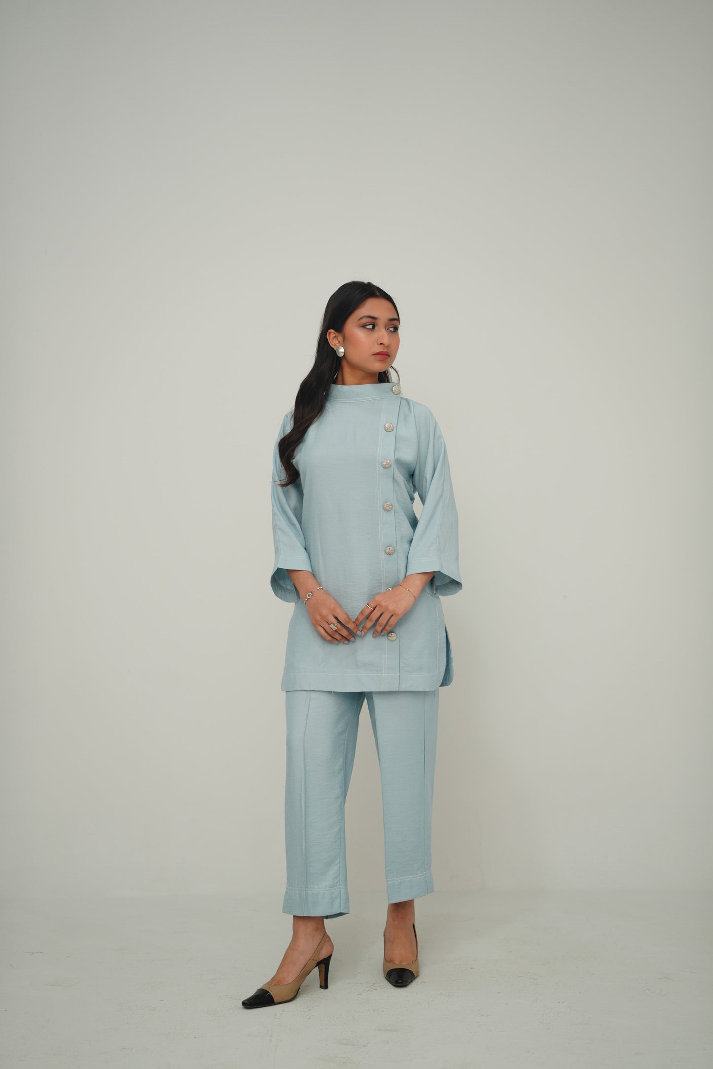 Side Button Placket Set