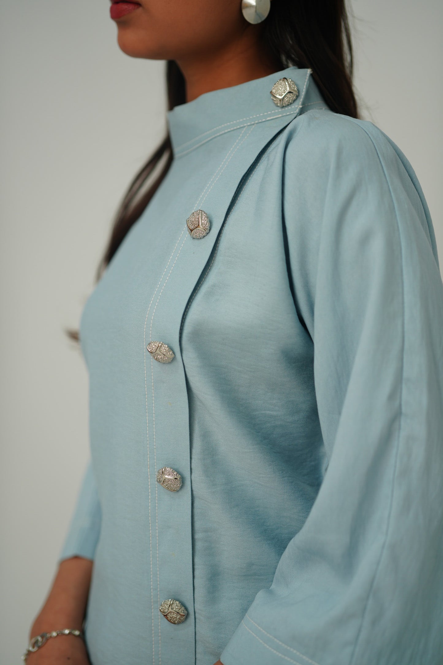 Side Button Placket Set
