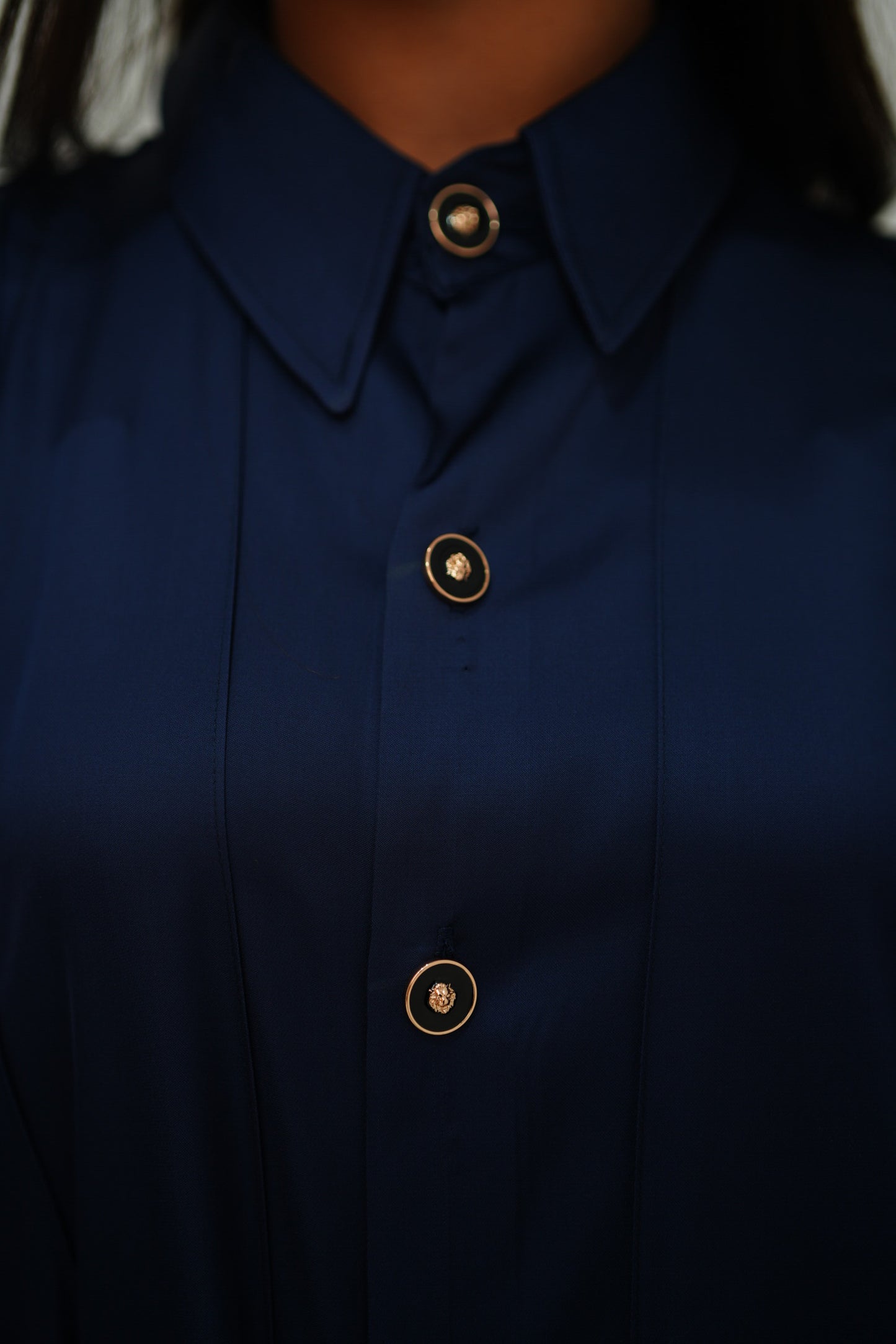 Silk Button down dress