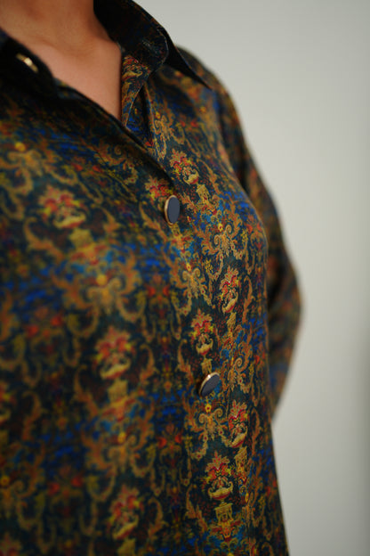 Printed Silk Dress