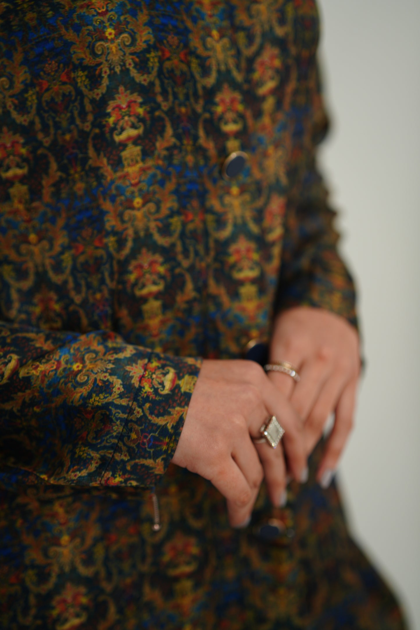 Printed Silk Dress