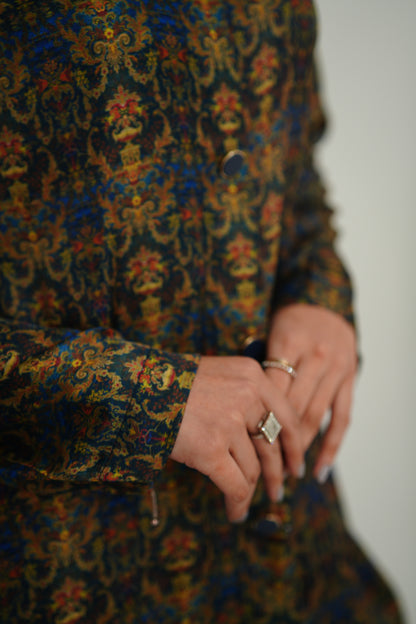 Printed Silk Dress