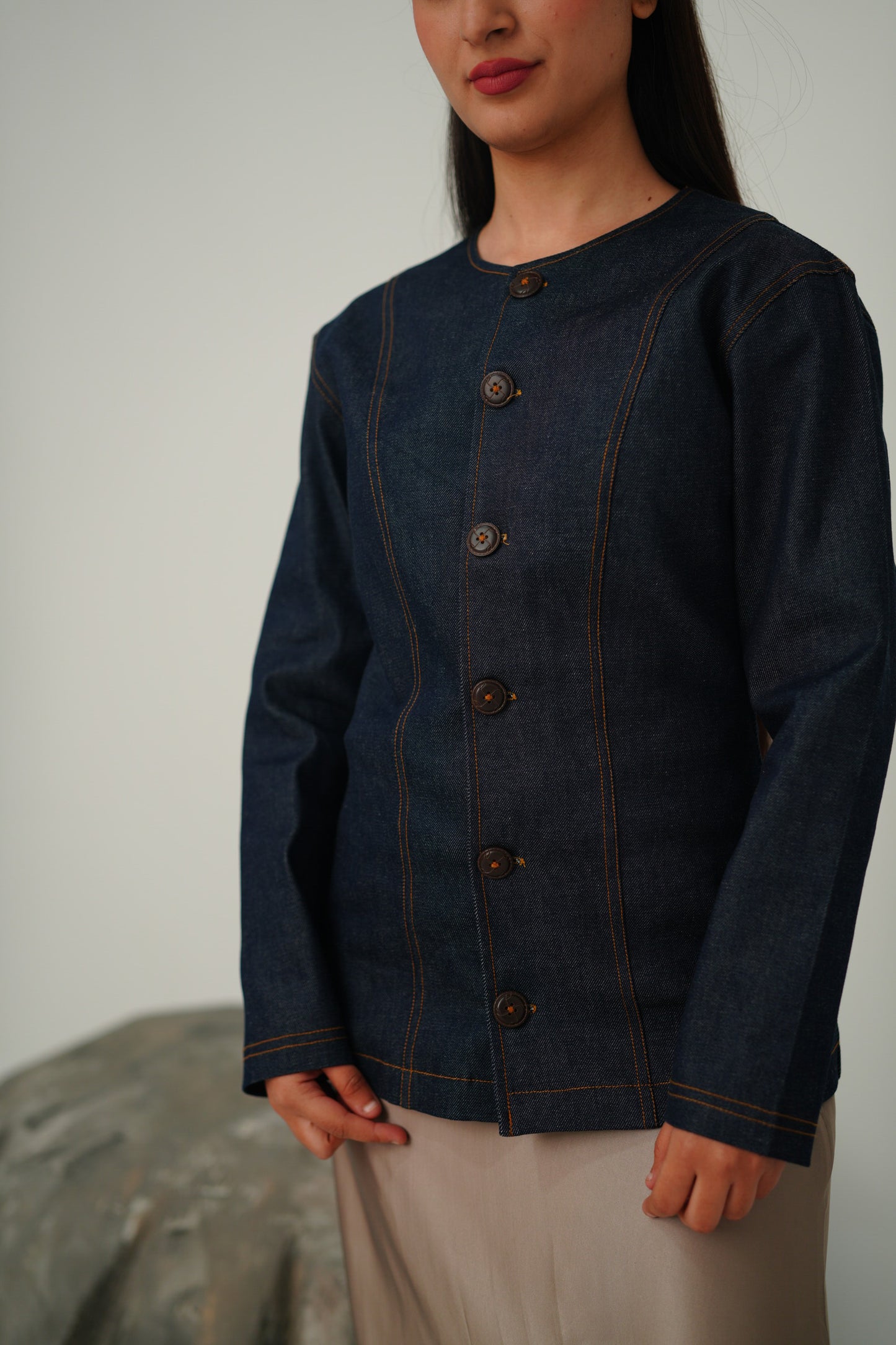 Denim Button Down