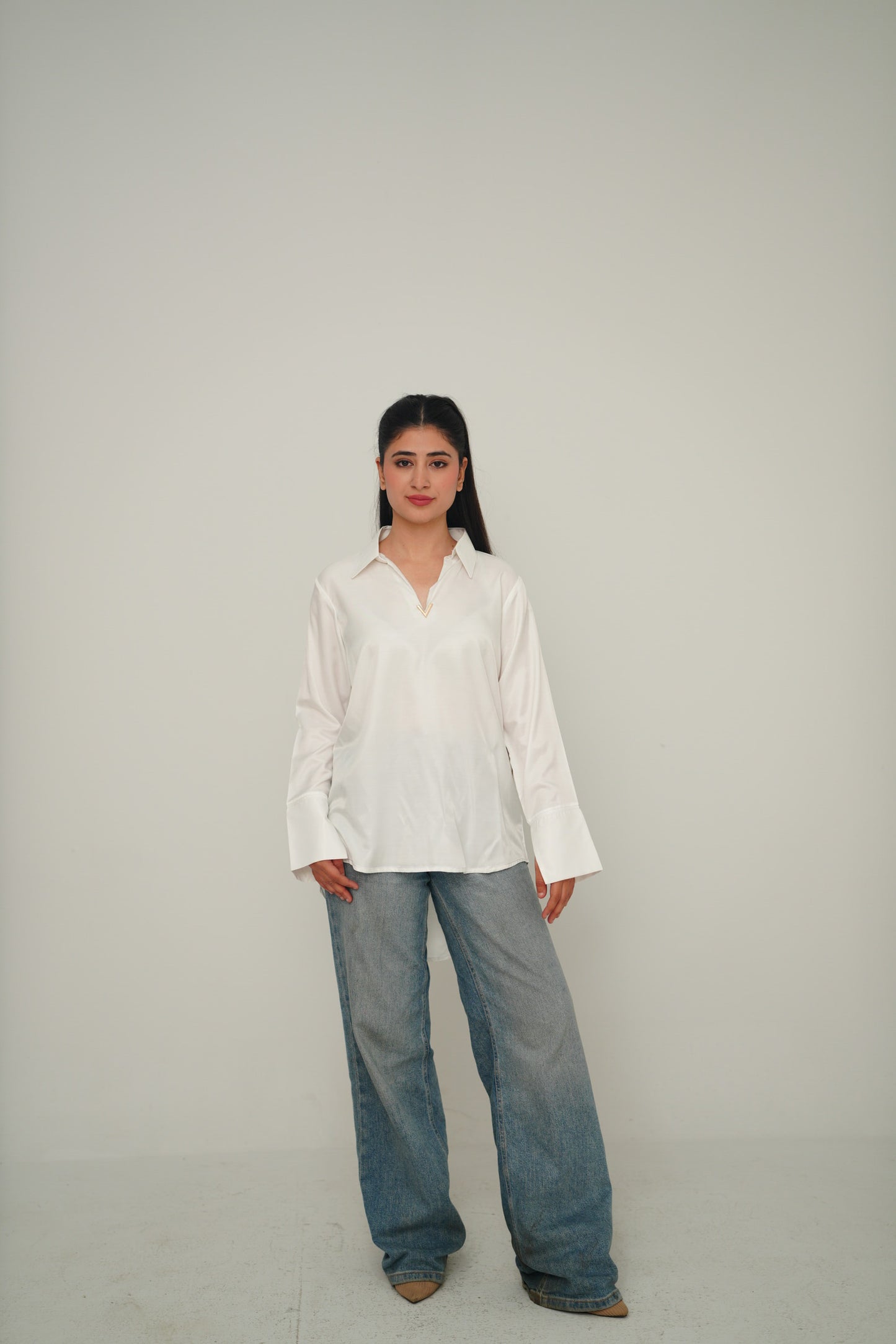 Metal Detail Shirt