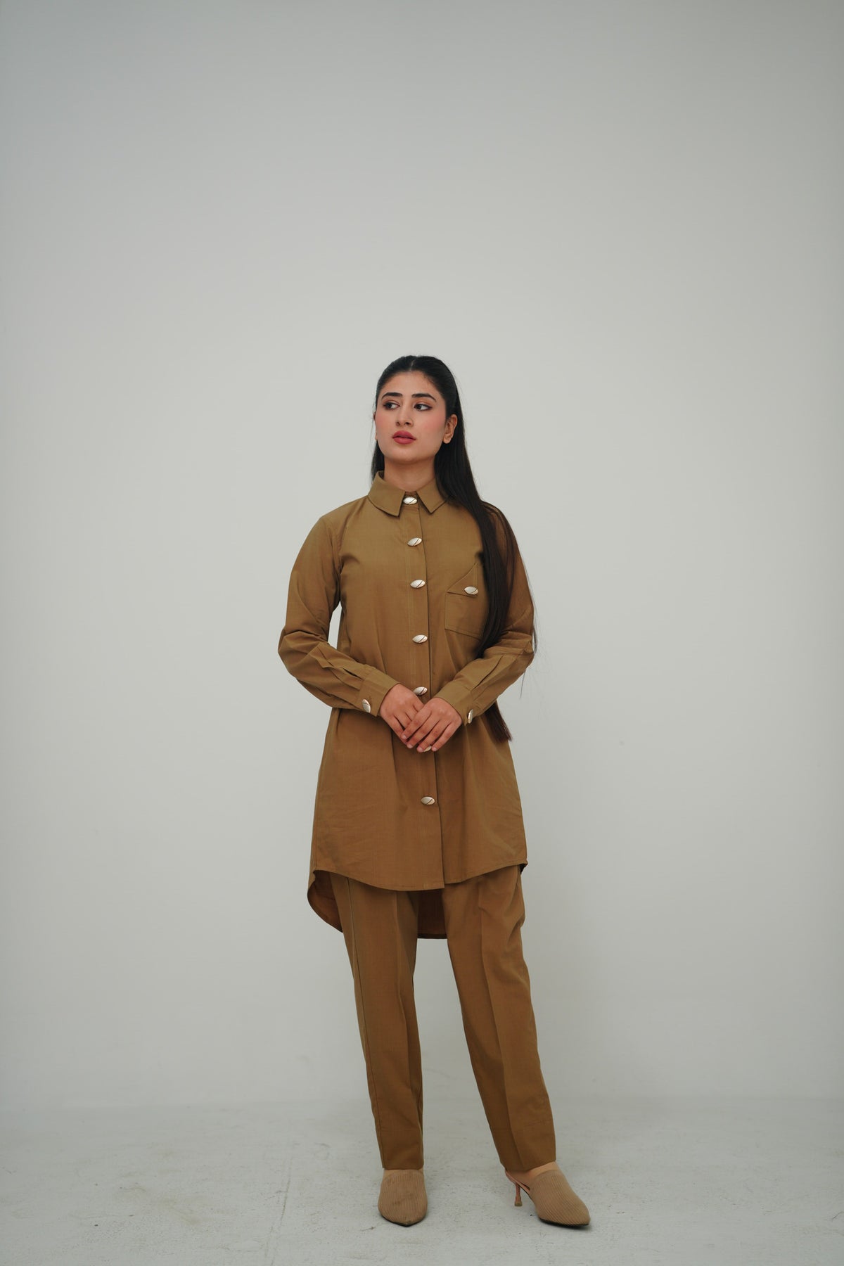Button Down collared Separates