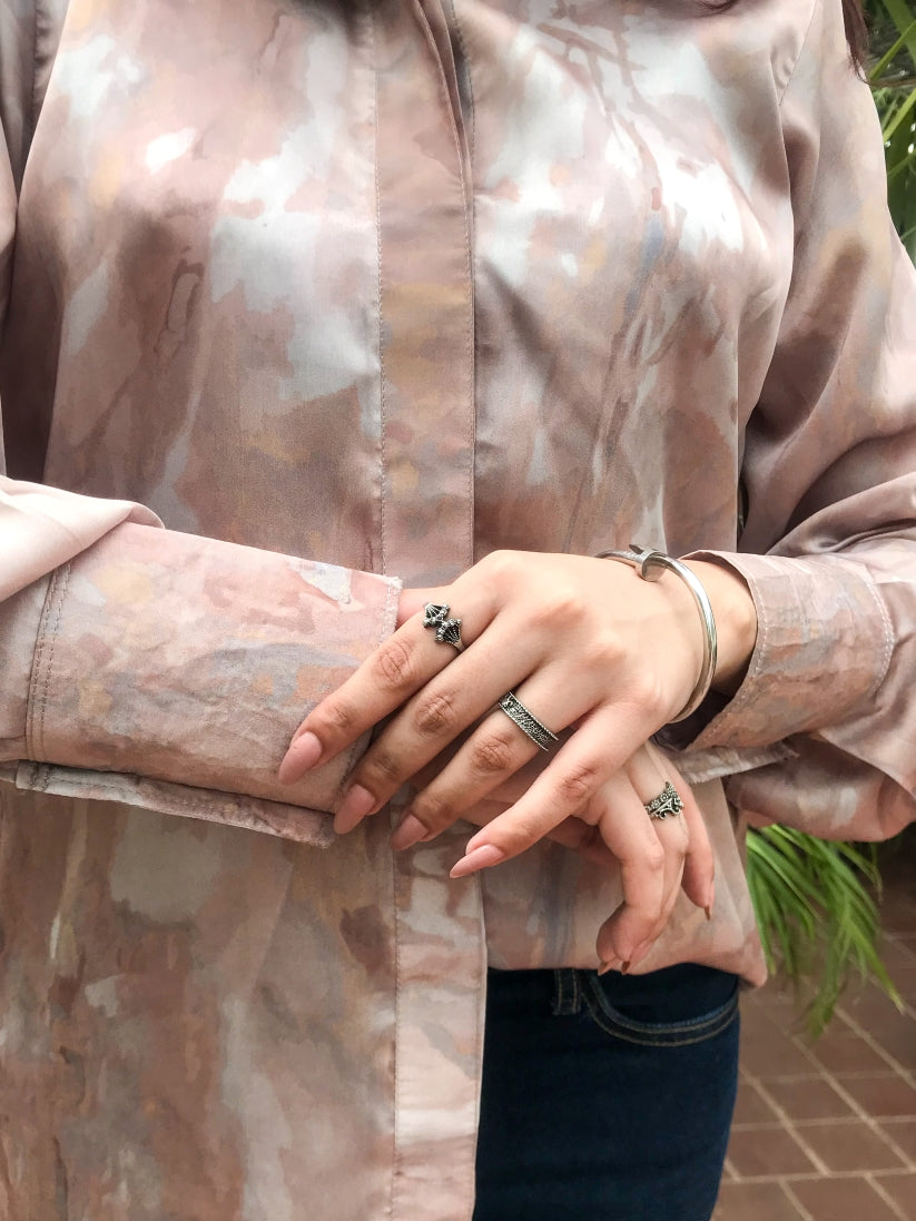 Brushstroke Print Shirt