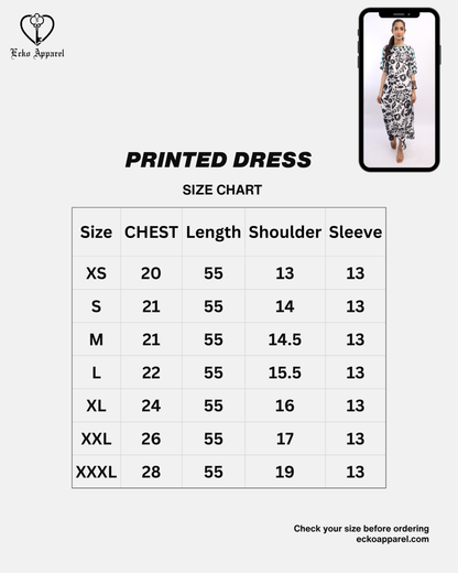 Printed Dress
