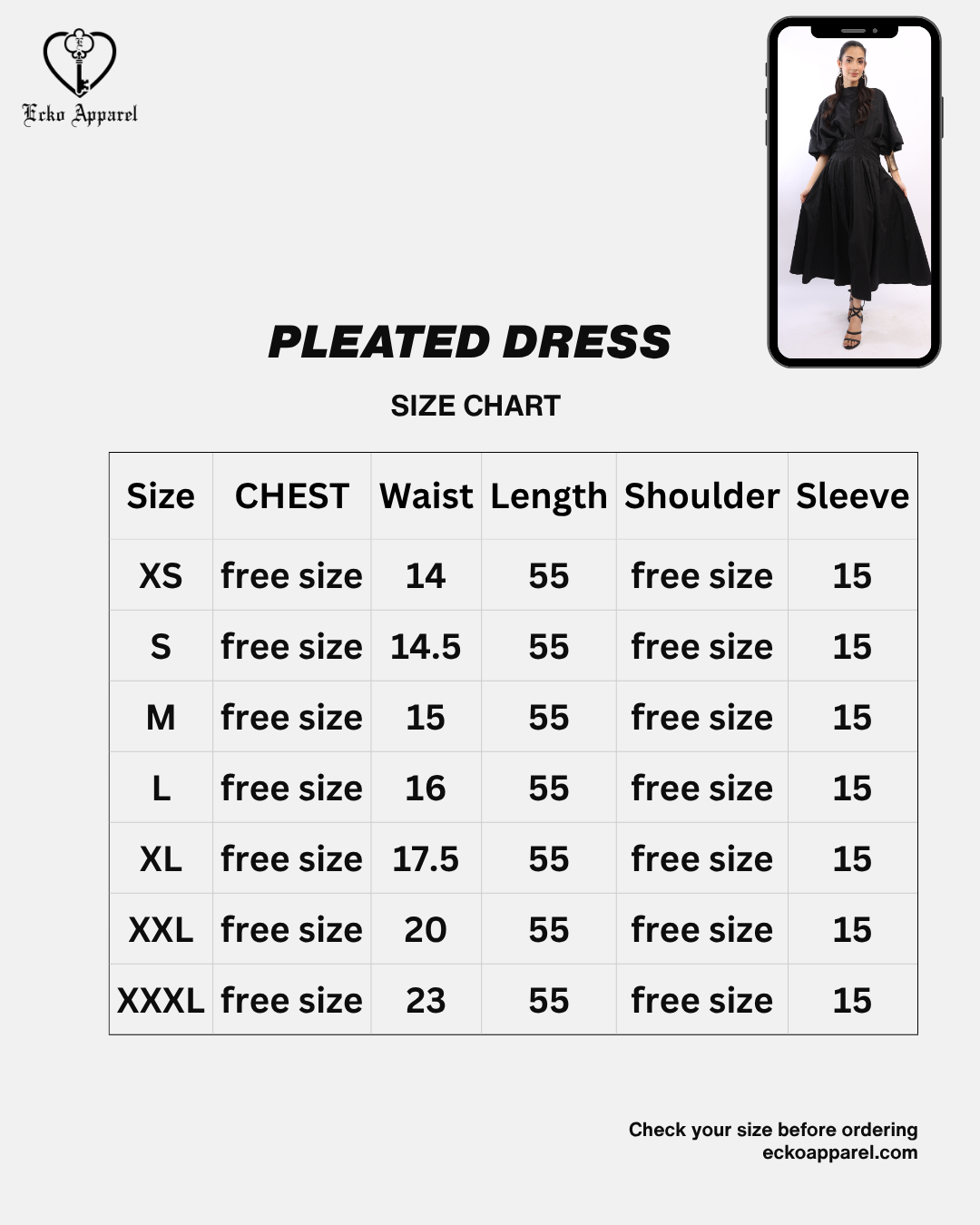 Pleated Dress