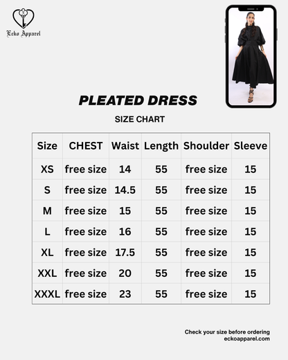 Pleated Dress