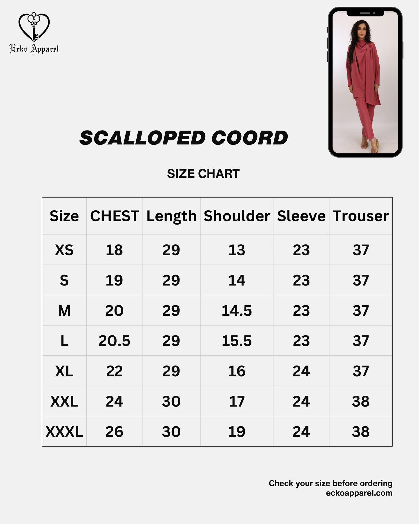 Scalloped Co-Ord