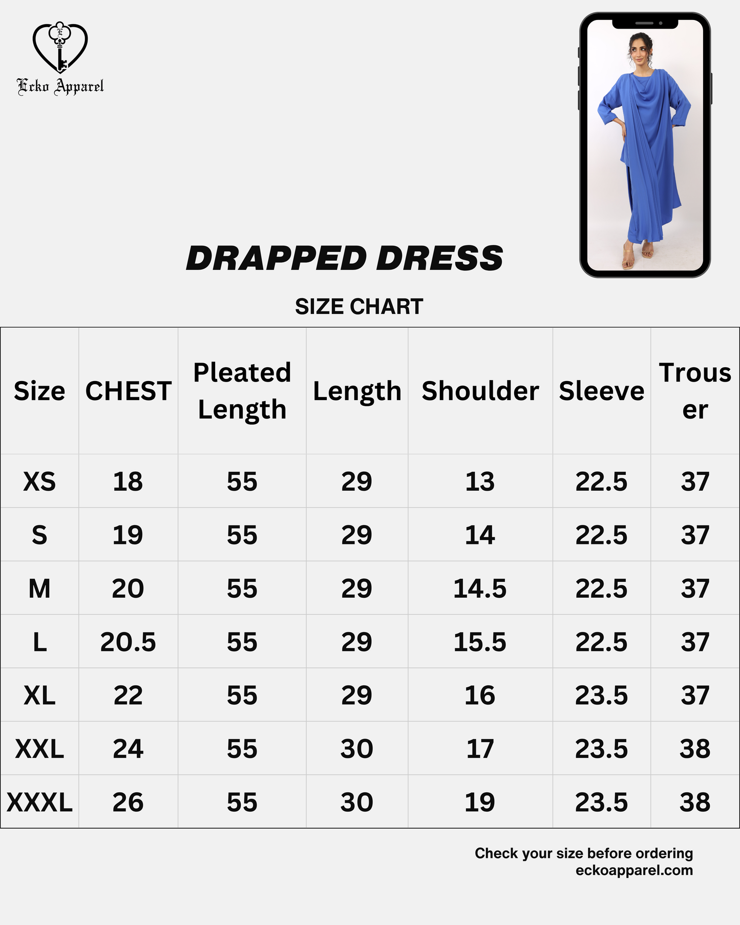 Draped Dress