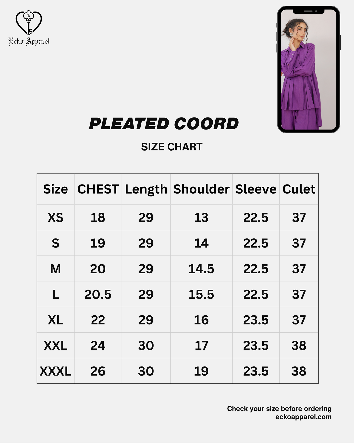 Pleated Co-ord