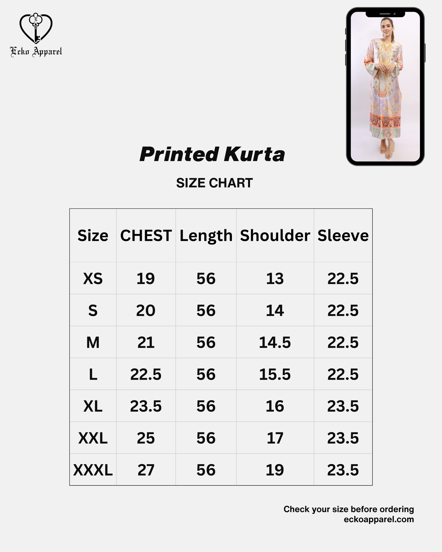 size guide